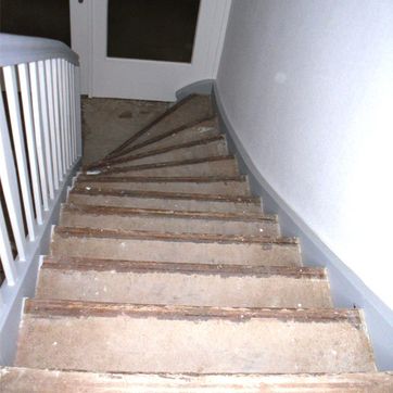 Treppe-vorher